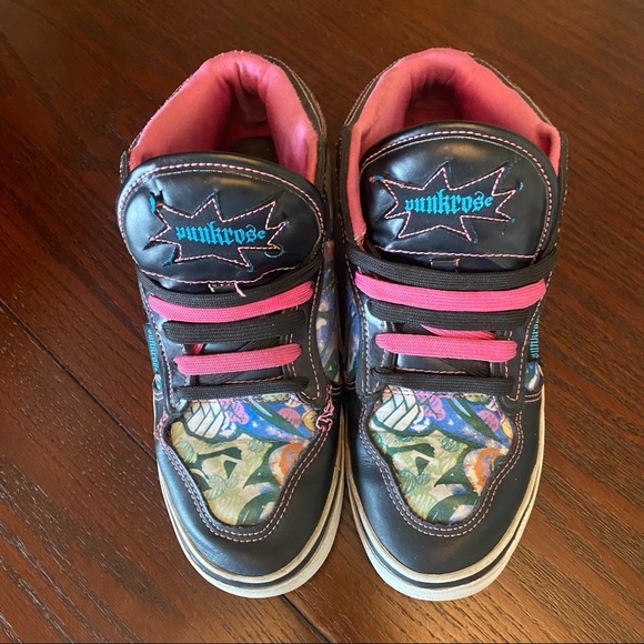 Skechers Punkrose Skater High Top extra thick ankle padding Kicks Sneakers sz 7 - Picture 1 of 16